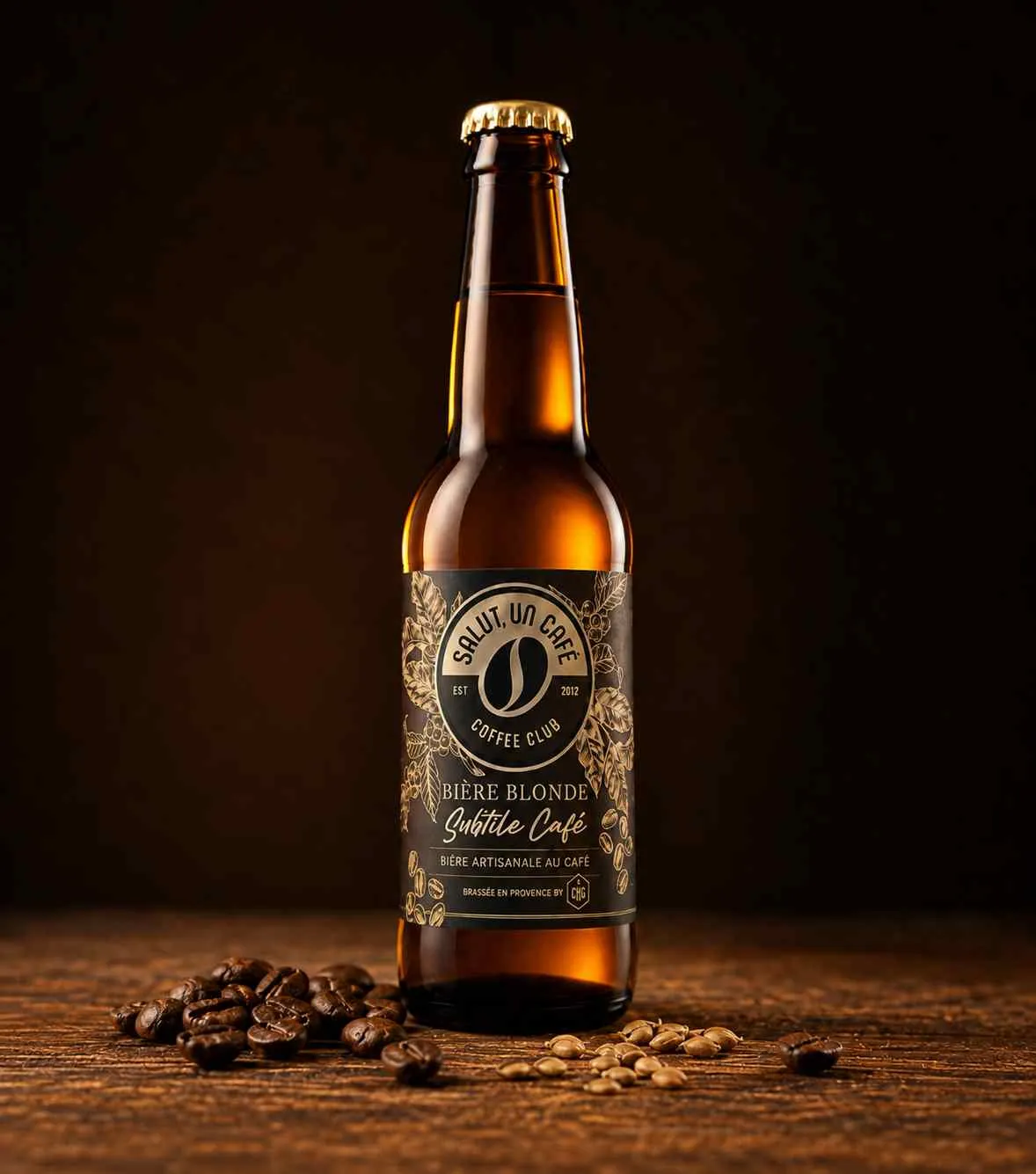 Salut un café BIÈRE ARTISANALE AU CAFÉ