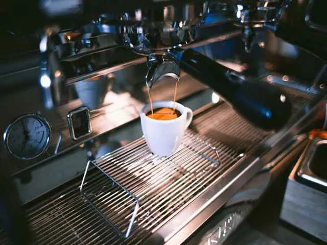 Salut un café machine à café