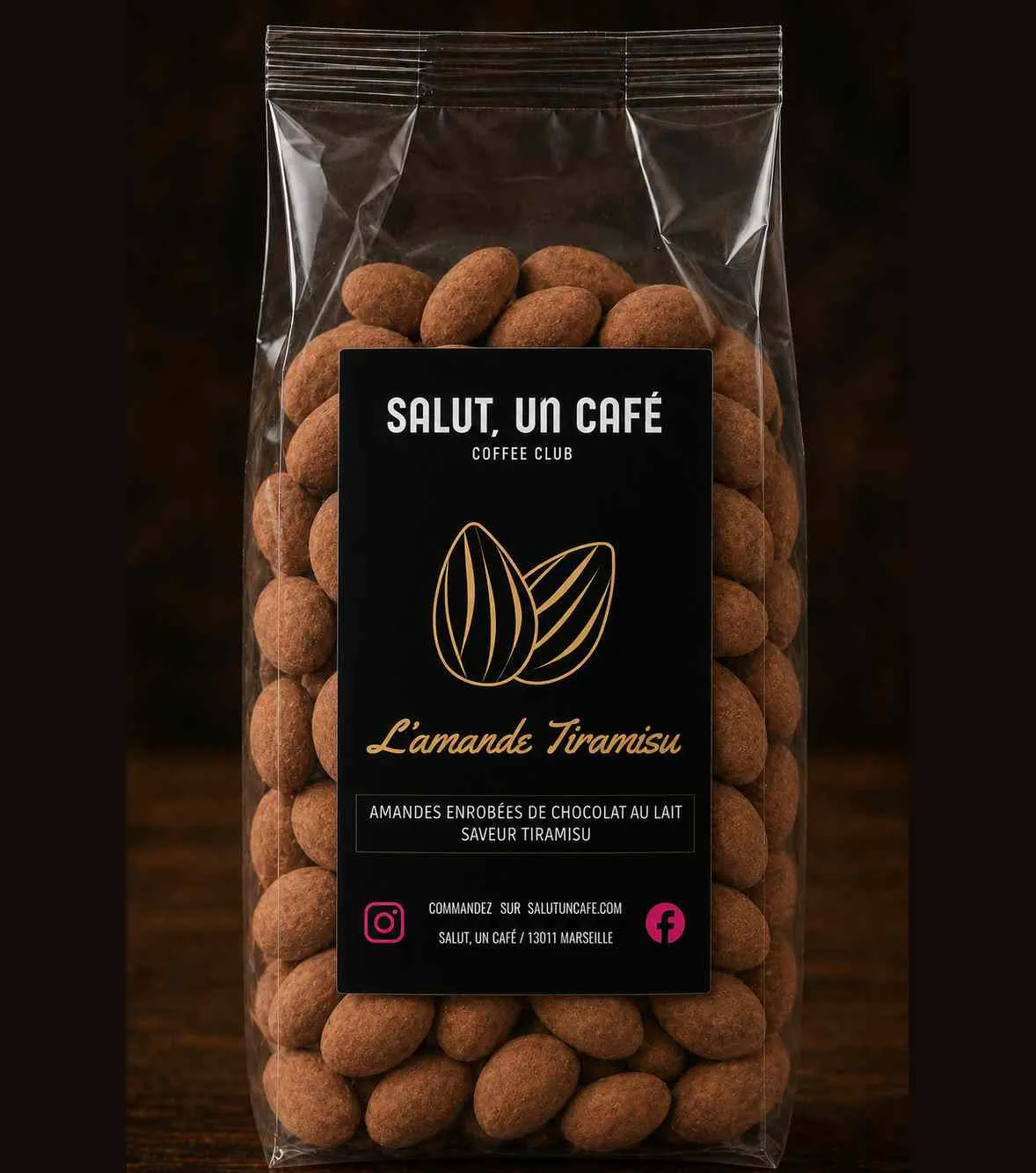 Salut un café AMANDE TIRAMISU