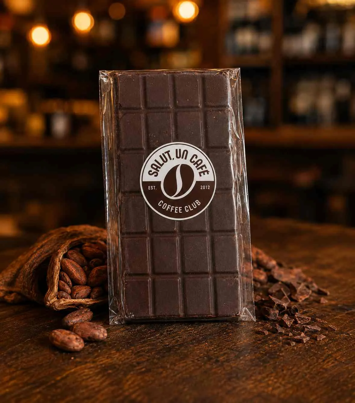 Salut un café TABLETTE CAFE CHOCOLAT
